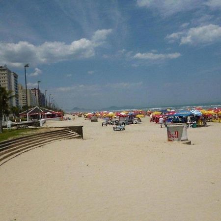 Praia Grande Apto 1 Quadra Do Mar Dış mekan fotoğraf