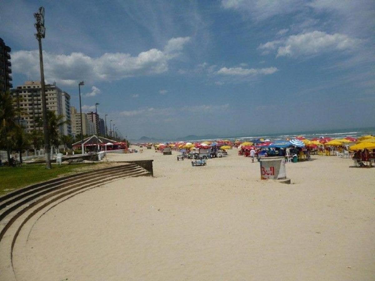 Praia Grande Apto 1 Quadra Do Mar Dış mekan fotoğraf